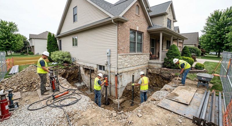 Building Foundation Repair in Holly Ridge, NC