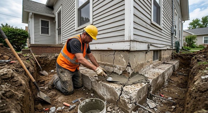 Building Foundation Repair in Jacksonville, NC