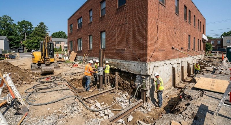 Building Foundation Repair in Maysville, NC