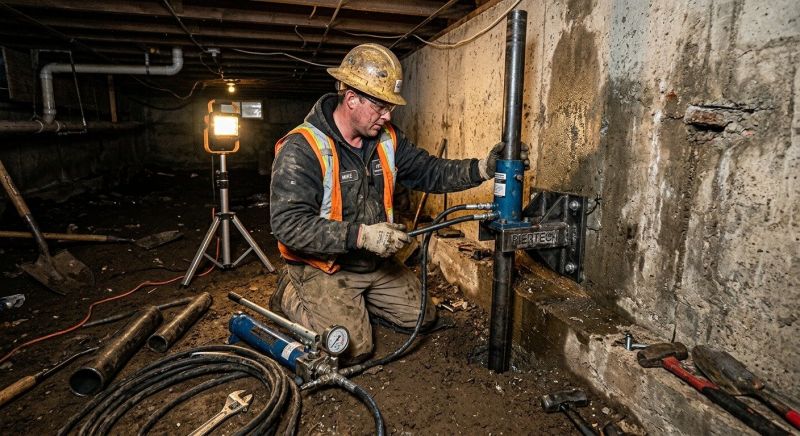 Concrete Foundation Leveling in Holly Ridge, NC