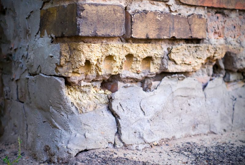 Cracked Foundation Repair in Holly Ridge, NC