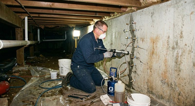 Crawlspace Foundation Repair in Maysville, NC