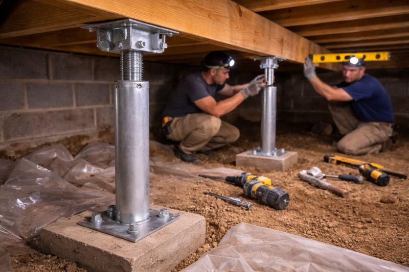 Crawlspace Structural Repair in Jacksonville, NC