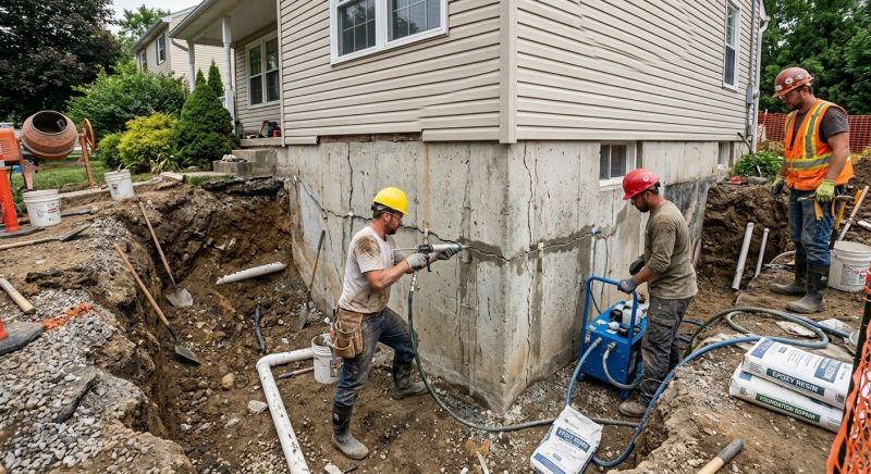Foundation Cracks Repair in Jacksonville, NC