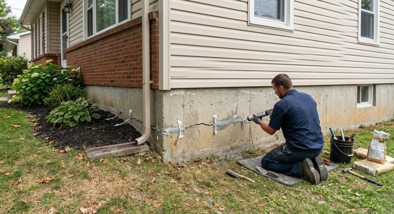 Foundation Cracks Repair in Jacksonville, NC