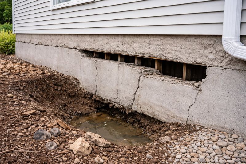 Foundation Damage Repair in Sneads Ferry, NC
