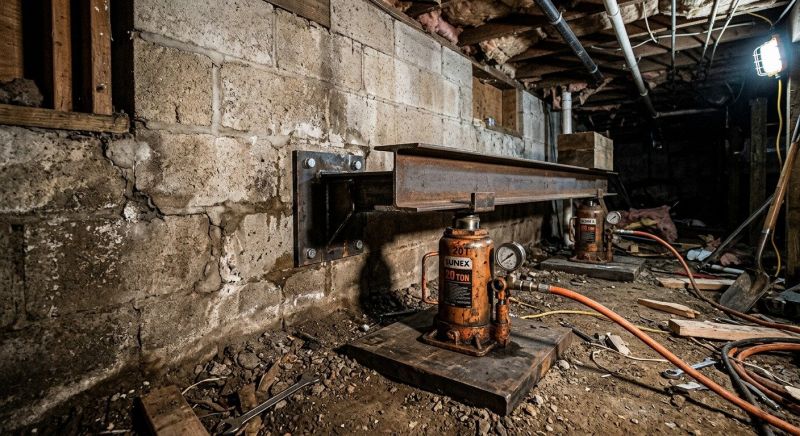 Foundation Jacking in Maysville, NC