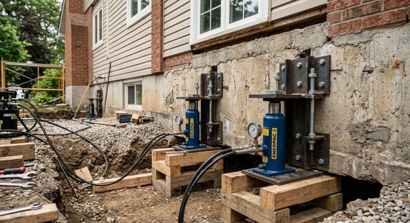 Foundation Jacking in Onslow County, NC