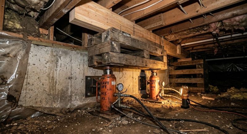 Foundation Jacking in Richlands, NC