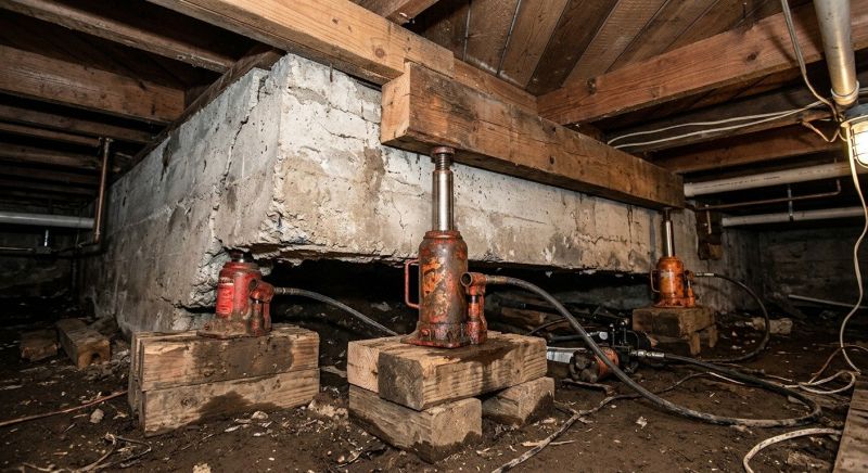 Foundation Jacking in Richlands, NC