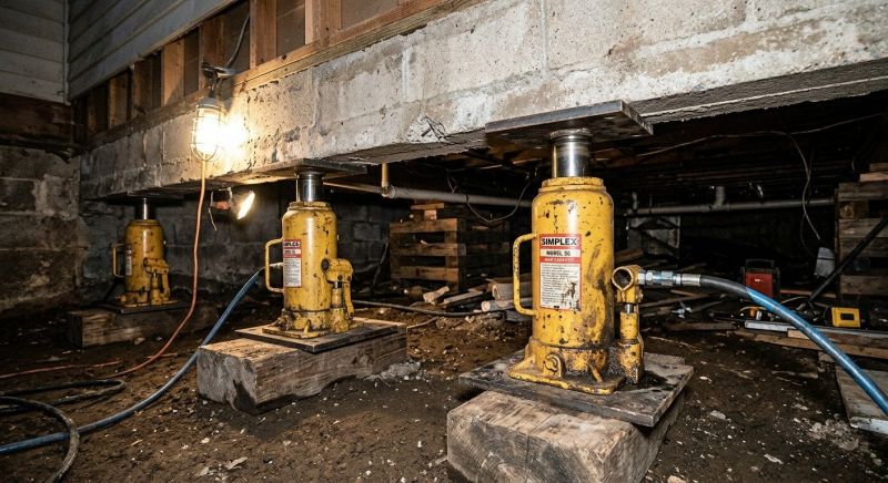 Foundation Jacking in Richlands, NC