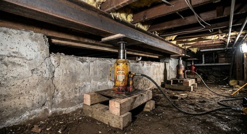Foundation Jacking in Sneads Ferry, NC