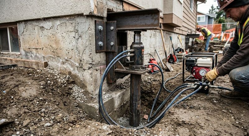 Foundation Lifting in Jacksonville, NC