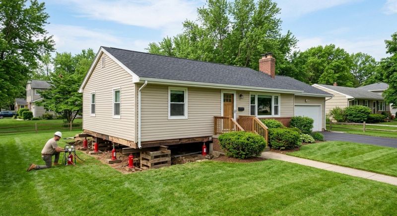 Foundation Lifting in Onslow County, NC