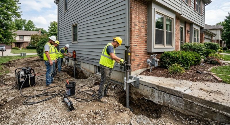 Foundation Stabilizing in Maysville, NC