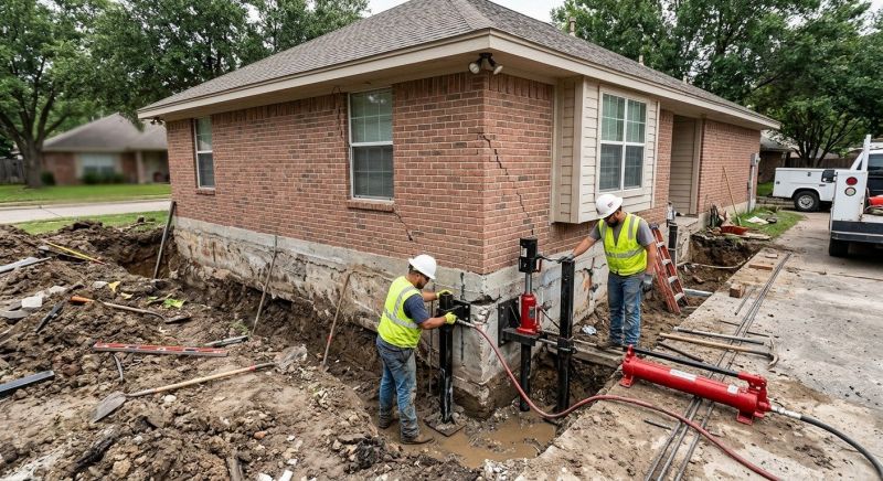 House Foundation Repair in Holly Ridge, NC