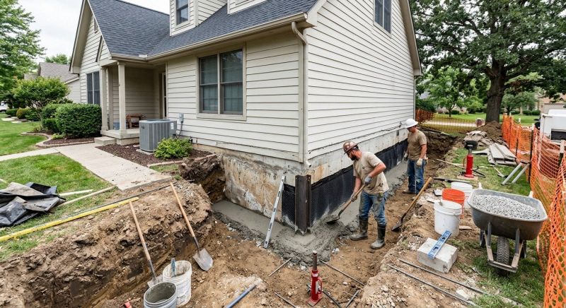 House Foundation Repair in Swansboro, NC