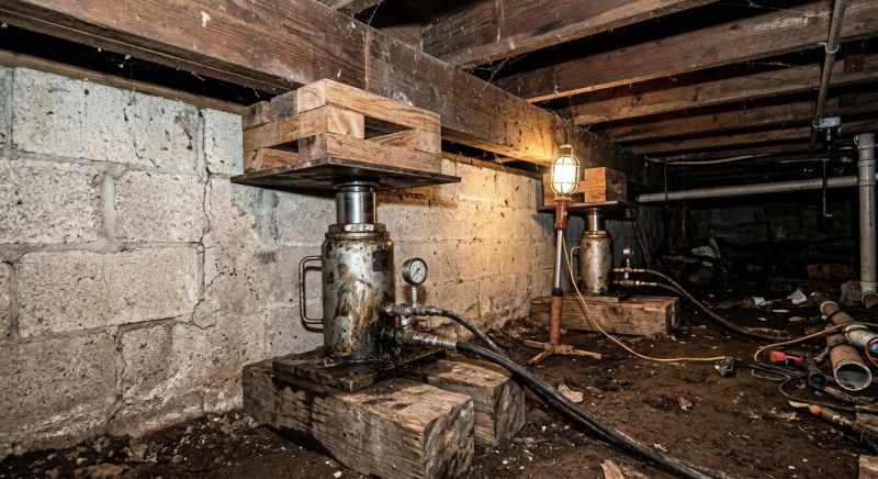 House Leveling in Hubert, NC