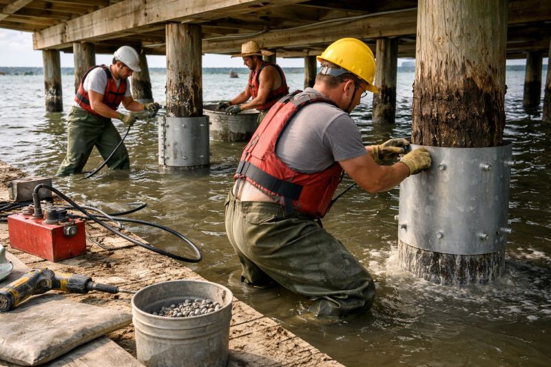 Piling Repair in Jacksonville, NC