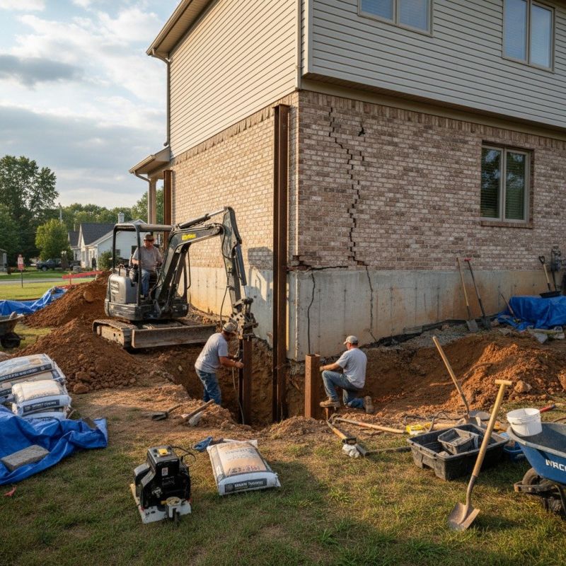 Residential Foundation Repair in Jacksonville, NC