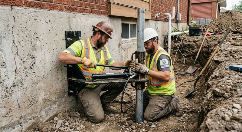 Settling Foundation Service in Hubert, NC