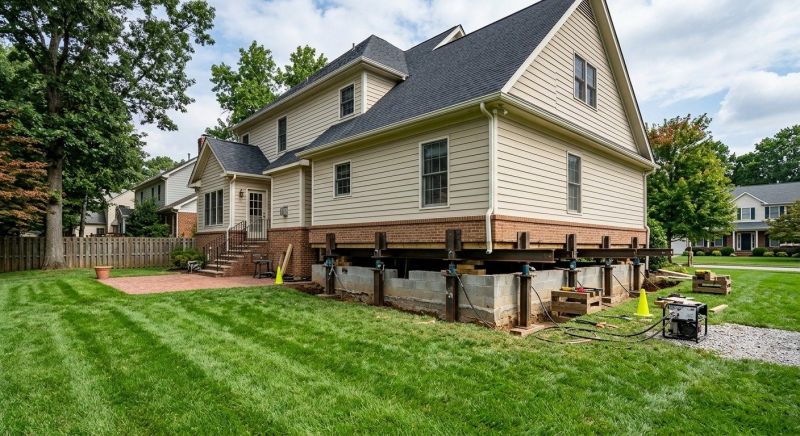 Settling Foundation Service in Hubert, NC