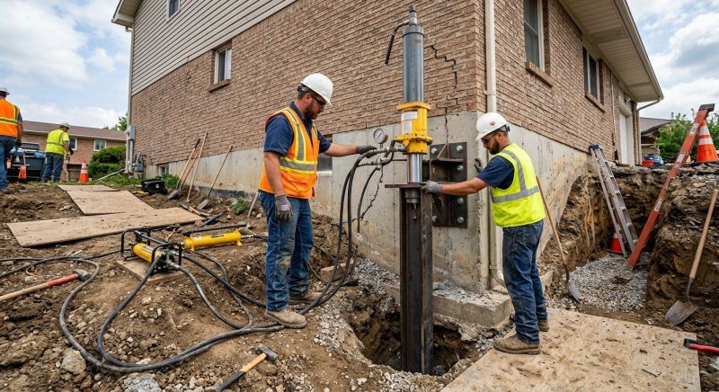 Settling Foundation Service in Maysville, NC