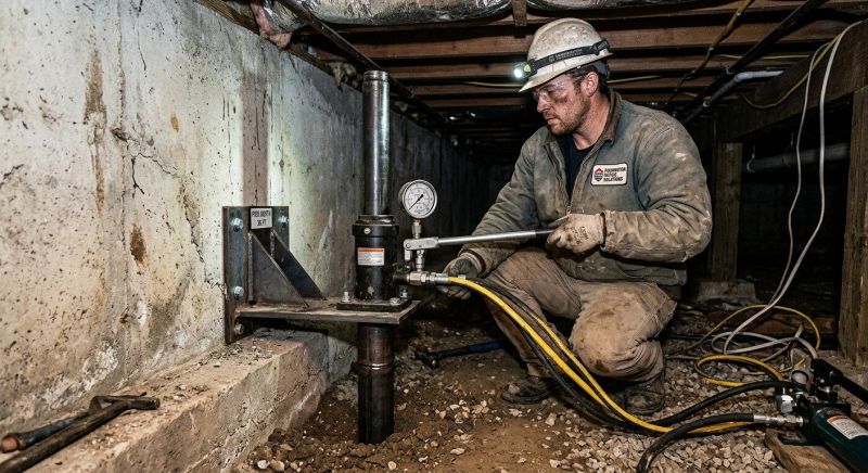 Settling Foundation Service in Richlands, NC