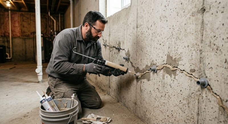 Structural Crack Repair in Jacksonville, NC