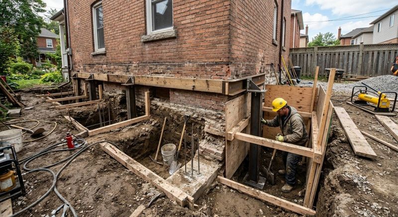 Underpinning Repair in Jacksonville, NC